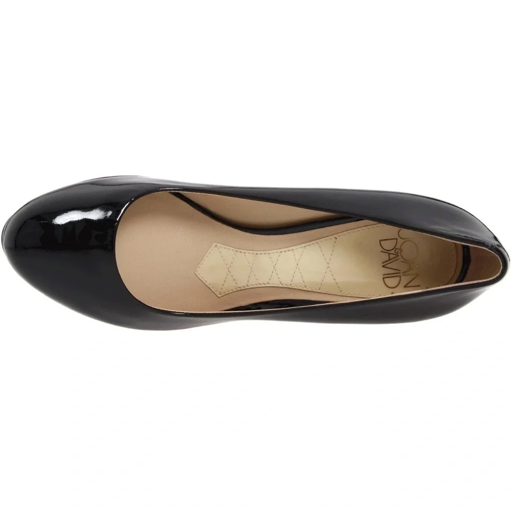 Joan & David Collection Women's Flipp Platform Pump,Black Patent